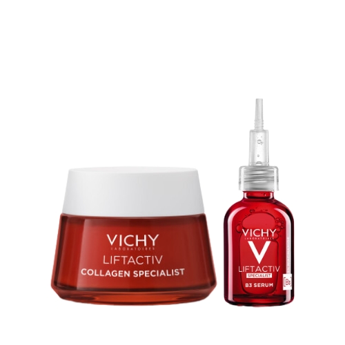 Vichy Liftactiv Collagen Specialist Anti-Rimpels Dag Routine Kit Mijnhuidonline advies